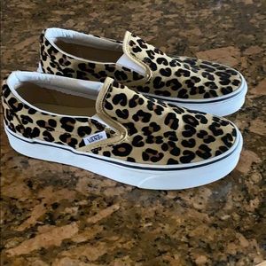 Women’s Leopard Vans 5.5